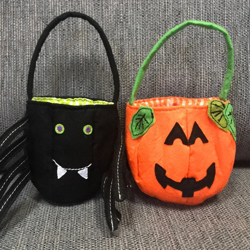 Williams Sonoma PUMPKIN Treat Totes🎃